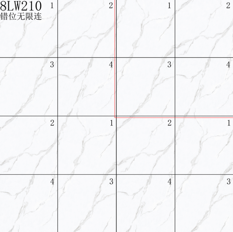 8LW210 | 800cm × 800cm   